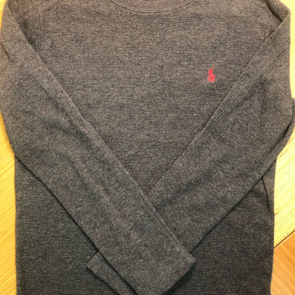 Polo by Ralph Lauren Boys Waffle-knit Shirt